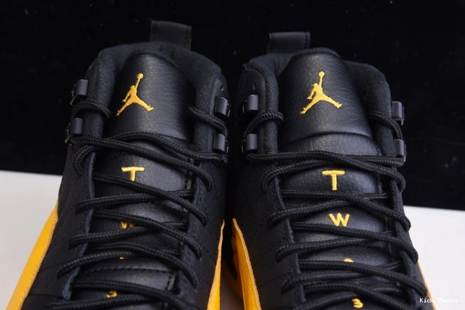 Kicktheory Retro 130690-070 Black Air University 12 Gold Jordan 0630